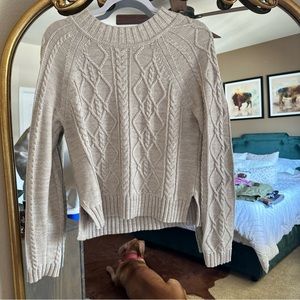 Gap cable knit sweater